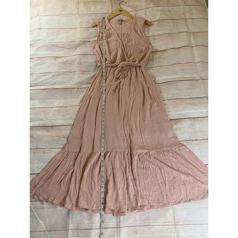 Knox Rose Women's Boho Maxi Wrap Dusty Pink Maxi Dress - XL - Picture 5 of 11